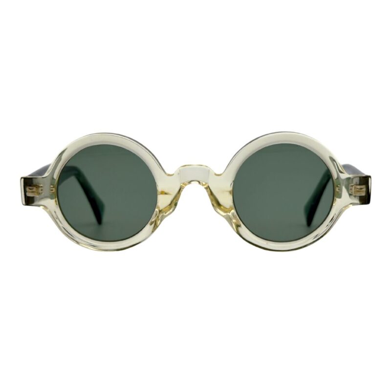 Lunettes de soleil JOCA MINI forme ronde artisanale - acétate mazzucheli fait main Tunisie - verres ZEISS