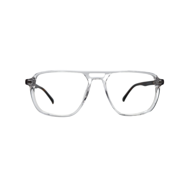 Clip on JOW&BRO C2020 pour lunettes de vue - AZZABI OPTIC Clip on JOW&BRO modèle C2020 monté sur lunettes de vue, protection polarisée anti-UV