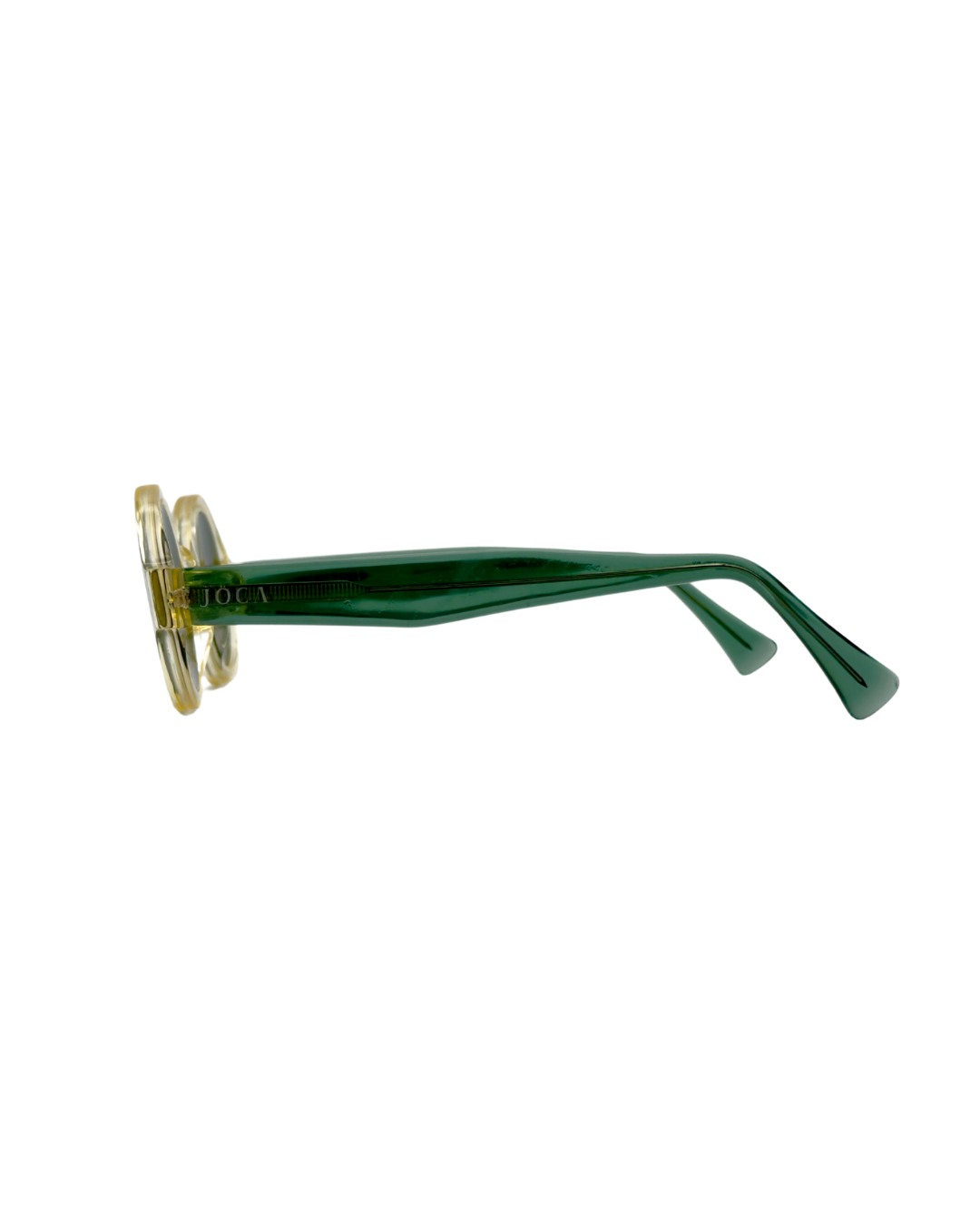 Lunettes de soleil JOCA MINI forme ronde artisanale - acétate mazzucheli fait main Tunisie - verres ZEISS