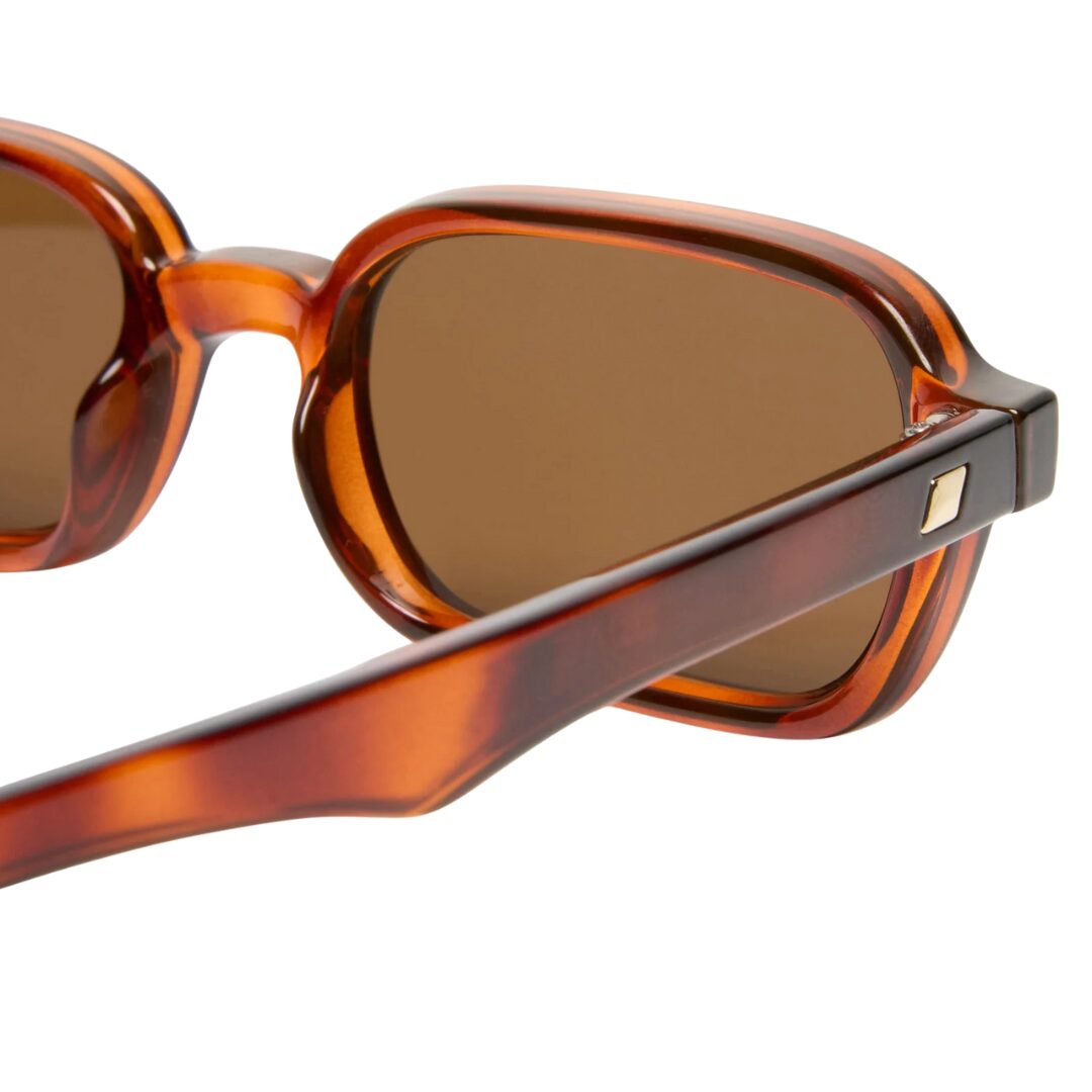 Lunettes de soleil LESPECS PILFERER couleur marron, modèle unisexe