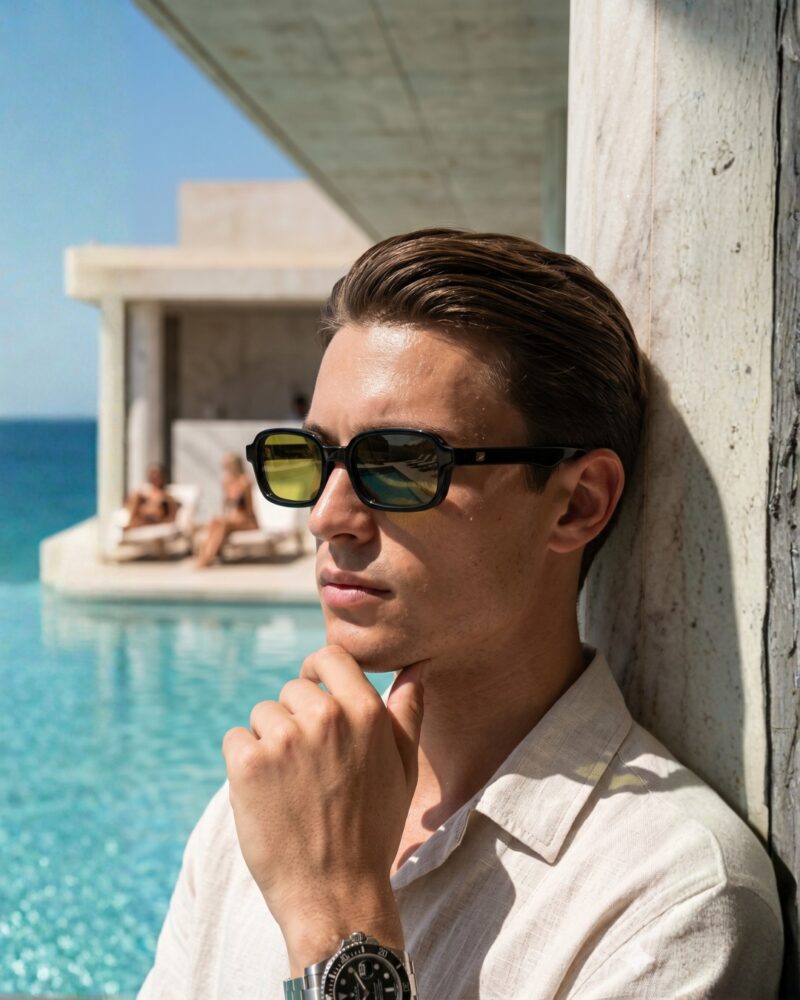 Lunettes de soleil Le Specs Pilferer homme et femme chez Azzabi Optic