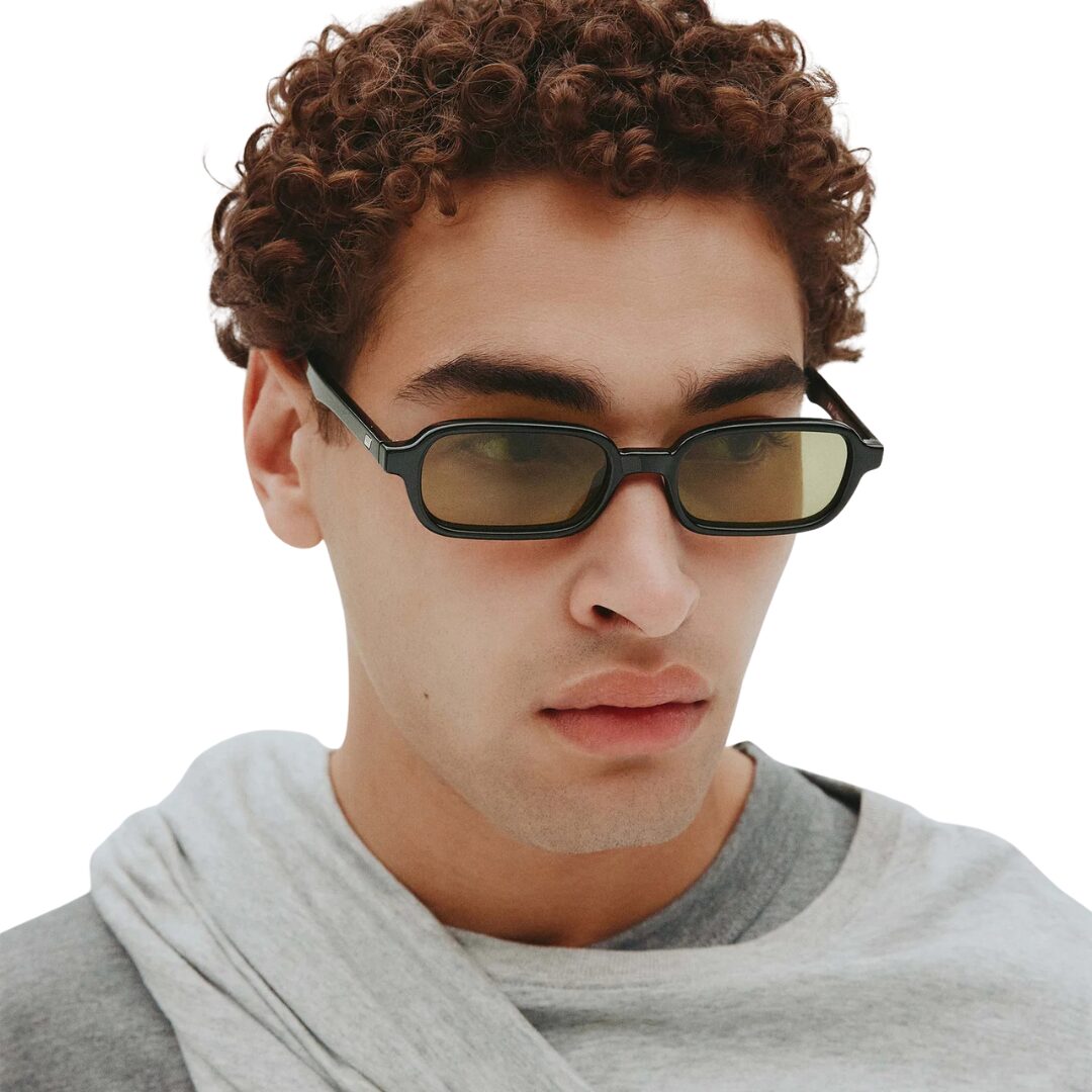 Lunettes de soleil LESPECS PILFERER couleur noire, modèle unisexe