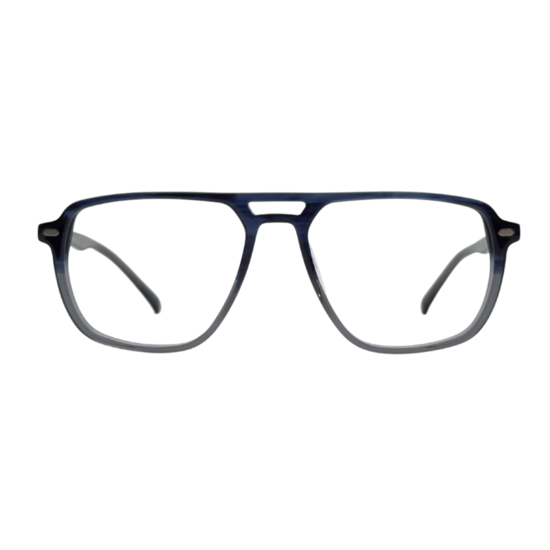 Clip on JOW&BRO C2020 pour lunettes de vue - AZZABI OPTIC Clip on JOW&BRO modèle C2020 monté sur lunettes de vue, protection polarisée anti-UV