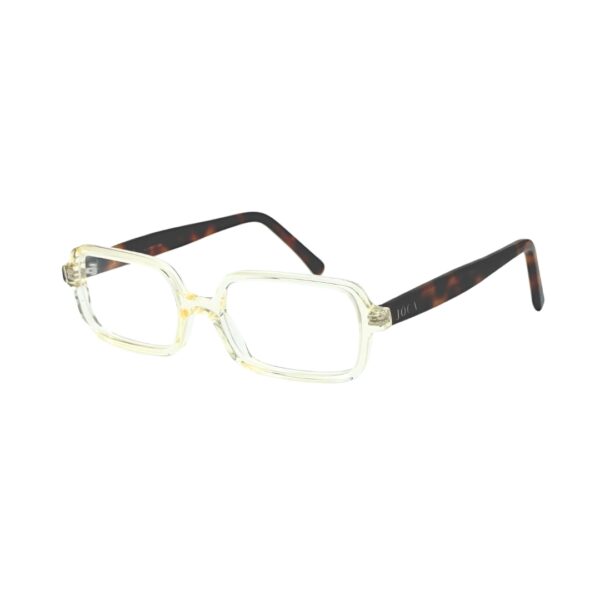 Lunettes de vue JOCA LILLY, modèle femme rectangulaire arrondi fabrication artisanale Tunisie