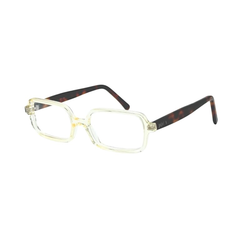 Lunettes de vue JOCA LILLY, modèle femme rectangulaire arrondi fabrication artisanale Tunisie