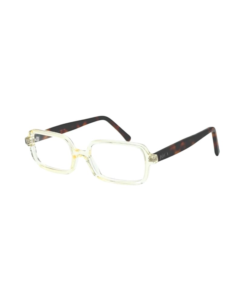 Lunettes de vue JOCA LILLY, modèle femme rectangulaire arrondi fabrication artisanale Tunisie