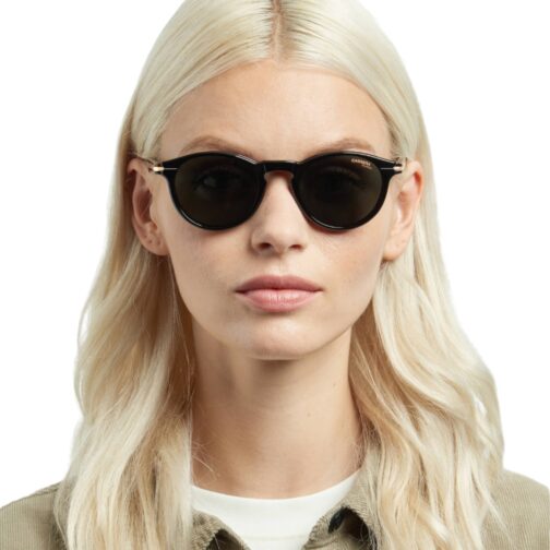 Clip on CARRERA CA297/CS monté sur lunettes de vue, système protection solaire pratique