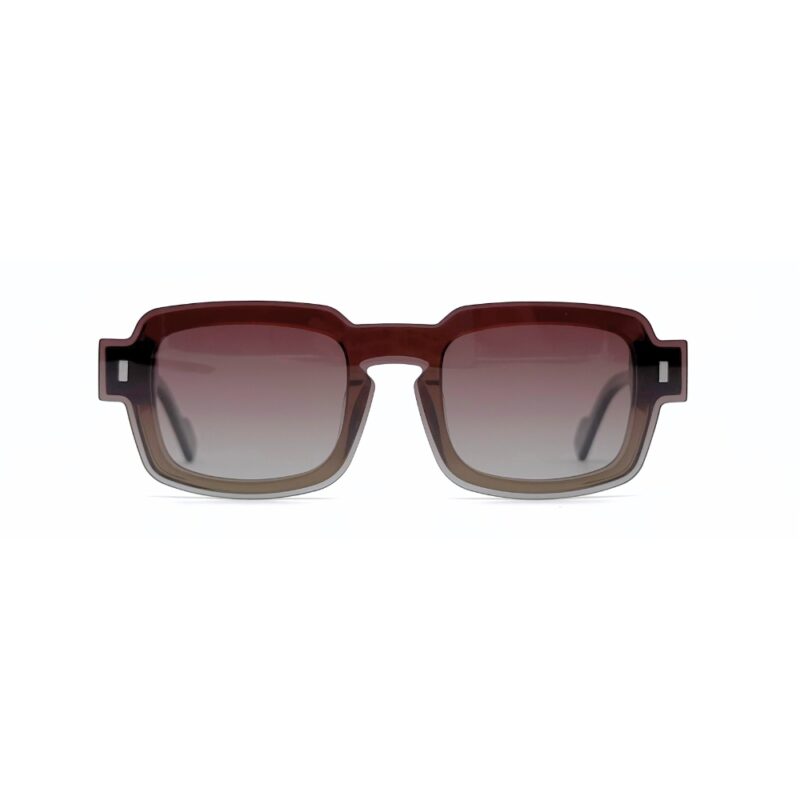 Lunettes de vue Noé & Noah modèle 12952M avec appliques solaires clip on polarisantes anti-UV