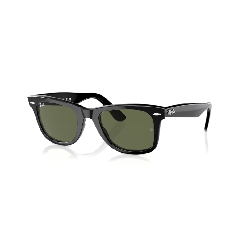 Ray-Ban RB2140 Wayfarer lunettes de soleil homme et femme noire et marron chez AZZABI OPTIC Tunis