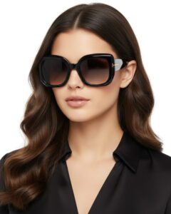 TOM FORD CARLA 02 TF1220 lunettes de soleil femme monture oversized carrée