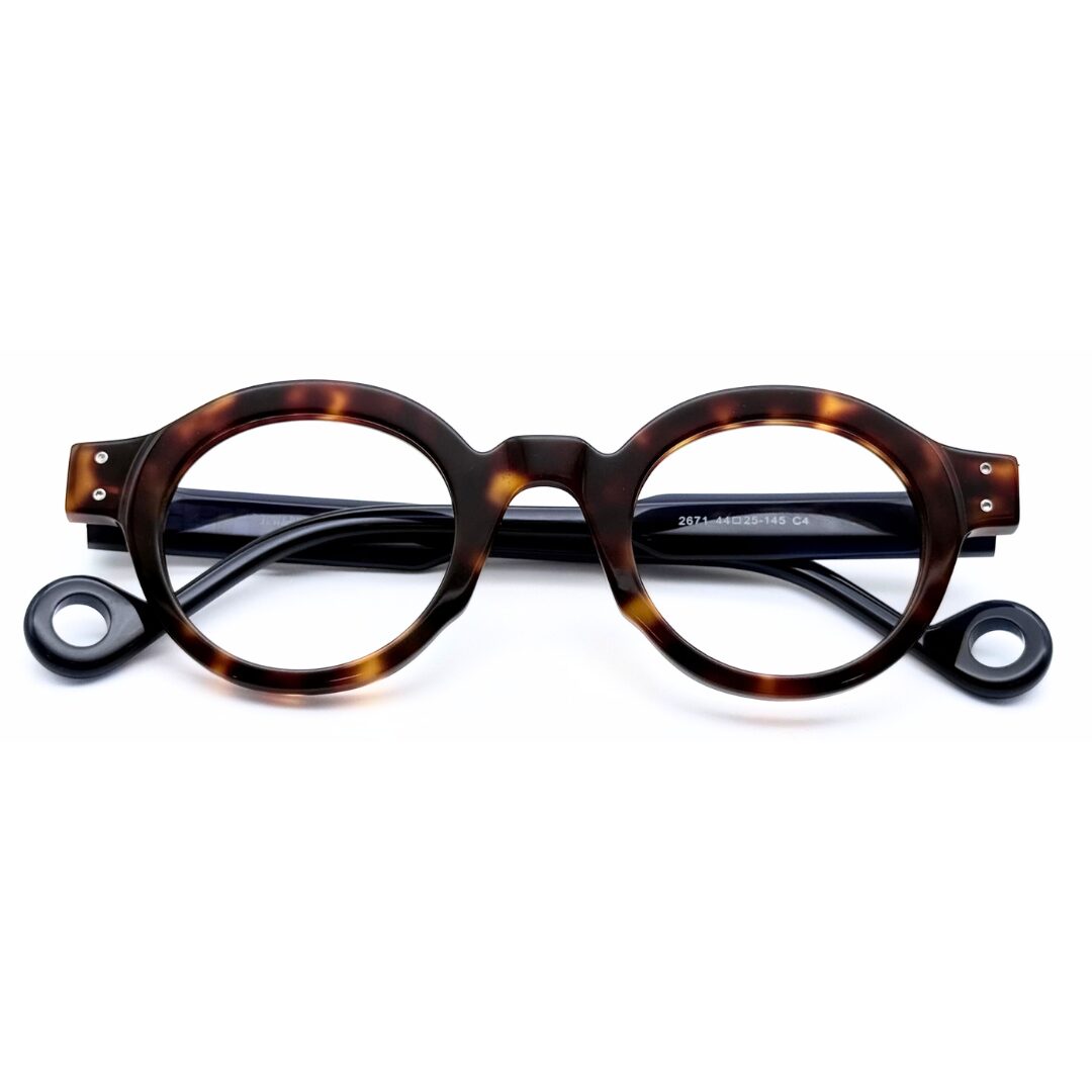 Lunettes JOW&BRO modèle 2671 forme ronde style vintage