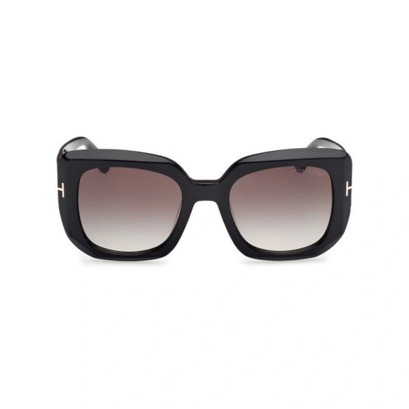 TOM FORD CARLA 02 TF1220 - Lunettes de soleil femme oversized carré TOM FORD CARLA 02 TF1220 lunettes de soleil femme monture oversized carrée