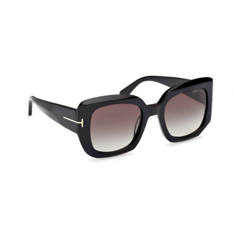 TOM FORD CARLA 02 TF1220 - Lunettes de soleil femme oversized carré TOM FORD CARLA 02 TF1220 lunettes de soleil femme monture oversized carrée