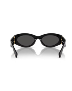 Lunettes de Soleil MIU MIU SMU 11W Femme - Azzabi Optic Lunettes de Soleil MIU MIU modèle SMU 11W pour femme, monture noire ronde