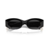 Lunettes de Soleil MIU MIU SMU 11W Femme - Azzabi Optic Lunettes de Soleil MIU MIU modèle SMU 11W pour femme, monture noire ronde