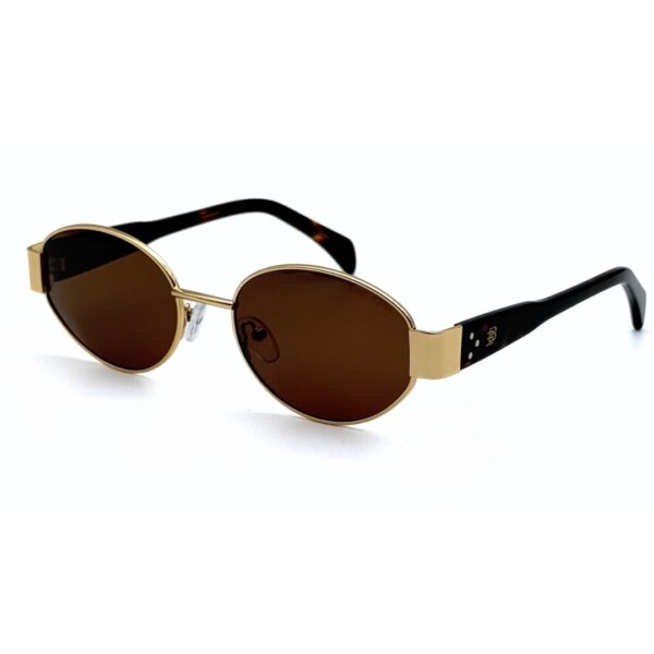 Lunettes de soleil Blue Eyes AK17201 forme ovale verres polarisés