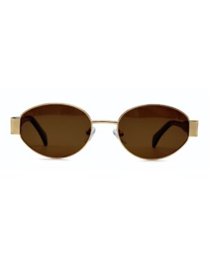 Lunettes de soleil Blue Eyes AK17201 forme ovale verres polarisés