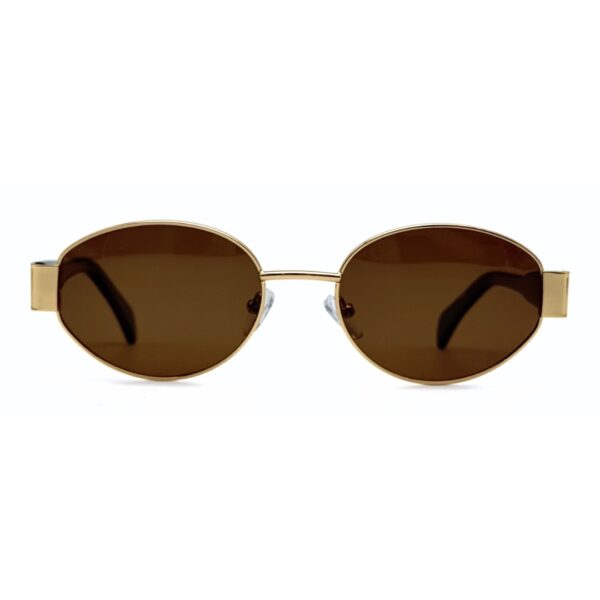 Lunettes de soleil Blue Eyes AK17201 forme ovale verres polarisés