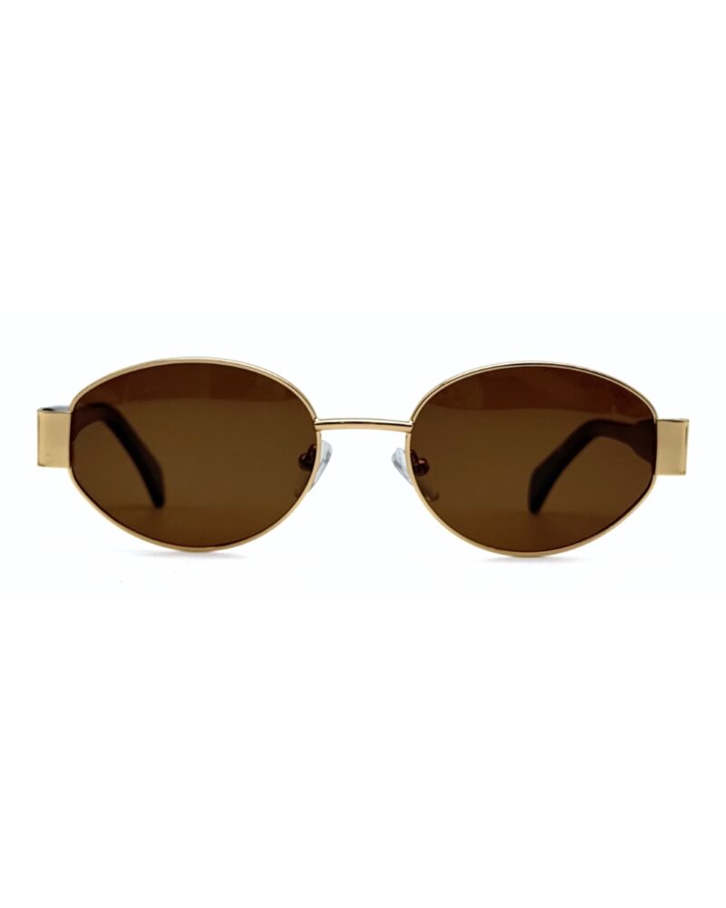 Lunettes de soleil Blue Eyes AK17201 forme ovale verres polarisés