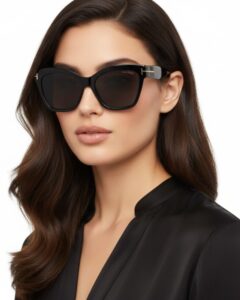 TOM FORD ELVIRA TF 1217 lunettes de soleil femme forme papillon acétate brillant