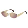 Lunettes de soleil femme Marc Jacobs MARC 806/S, modèle ovale en métal fabriqué en Italie