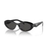 Lunettes de soleil Prada SPR 26Z (Noir) - Vue de face