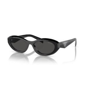 Lunettes de soleil Prada SPR 26Z (Noir) - Vue de face