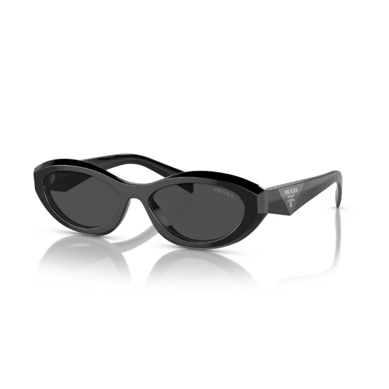 Lunettes de soleil Prada SPR 26Z (Noir) - Vue de face