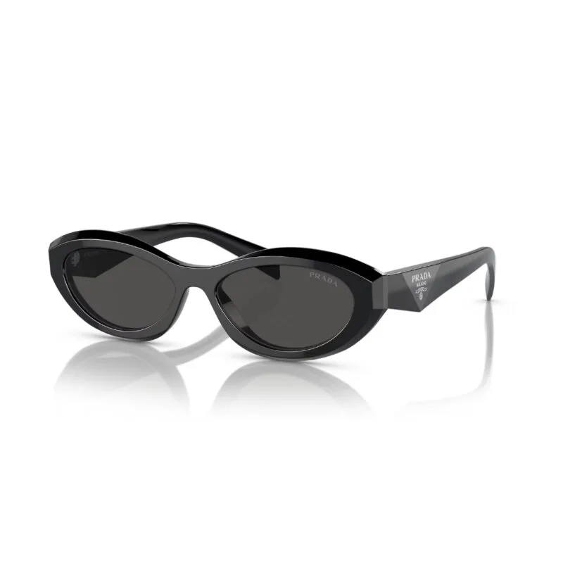 Lunettes de soleil Prada SPR 26Z (Noir) - Vue de face