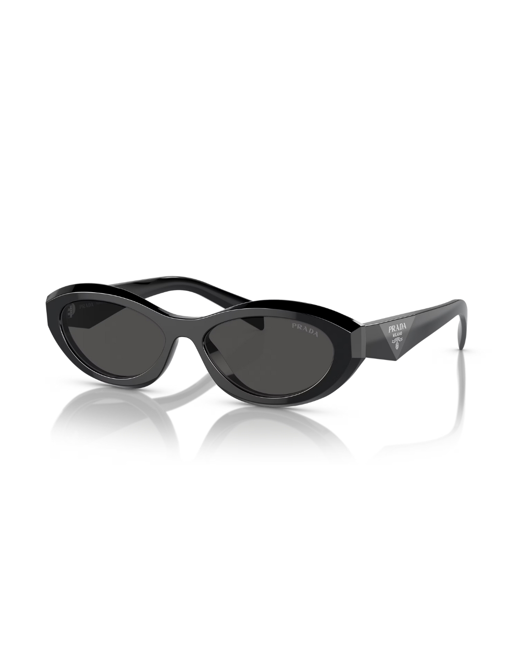 Lunettes de soleil Prada SPR 26Z (Noir) - Vue de face