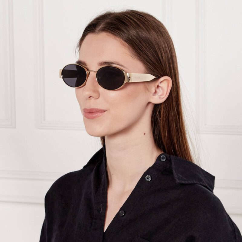Lunettes de soleil Marc Jacobs MARC 806/S - Monture ovale métal - AZZABI OPTIC Lunettes de soleil femme Marc Jacobs MARC 806/S, modèle ovale en métal fabriqué en Italie