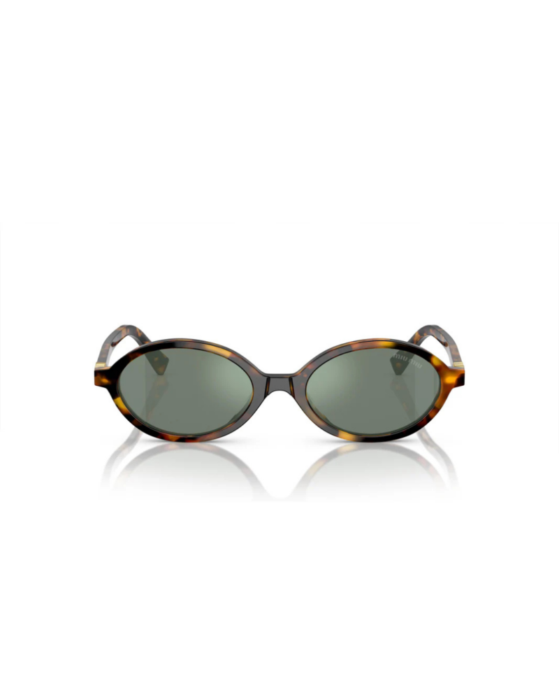 Lunettes de soleil femme Miu Miu modèle Regard MU 04ZS en acétate ovale