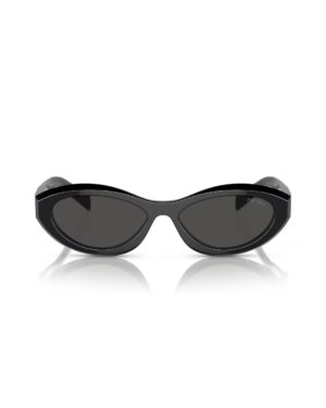 Lunettes de soleil Prada SPR 26Z (Noir) - Vue de face