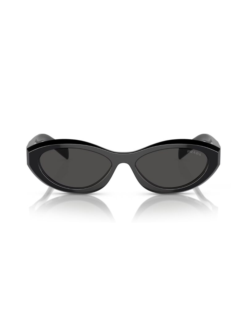 Lunettes de soleil Prada SPR 26Z (Noir) - Vue de face