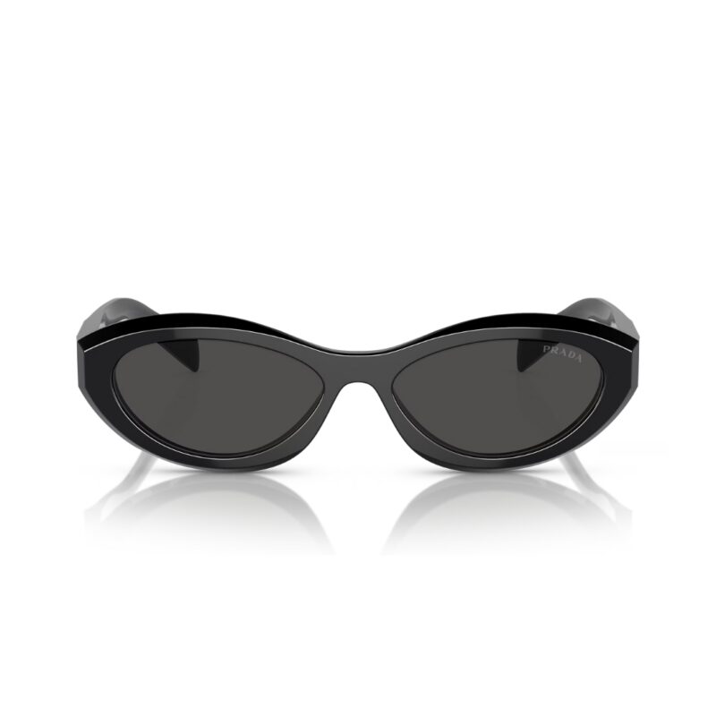 Lunettes de soleil Prada SPR 26Z (Noir) - Vue de face