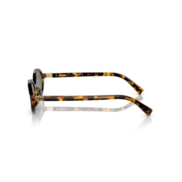 Lunettes de soleil femme Miu Miu modèle Regard MU 04ZS en acétate ovale