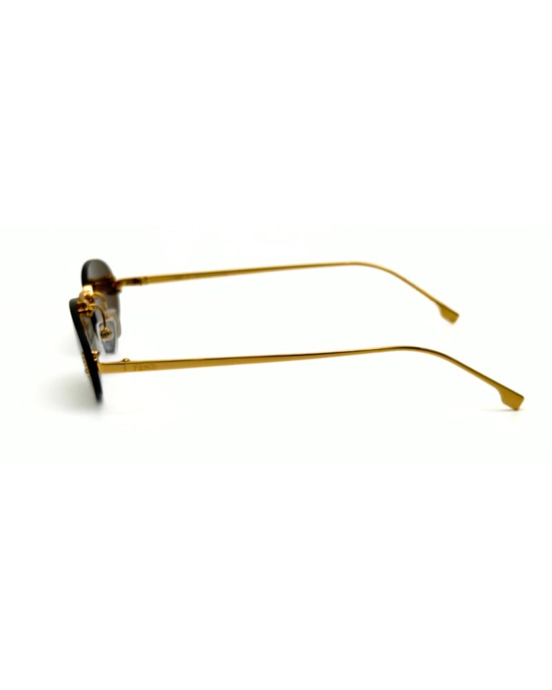 lunettes-soleil-fendi-first-crystal-fe4075us branches-marron-tunisie.jpg Lunettes de soleil FENDI First Crystal FE4075US femme marron sans monture chez AZZABI OPTIC Tunisie