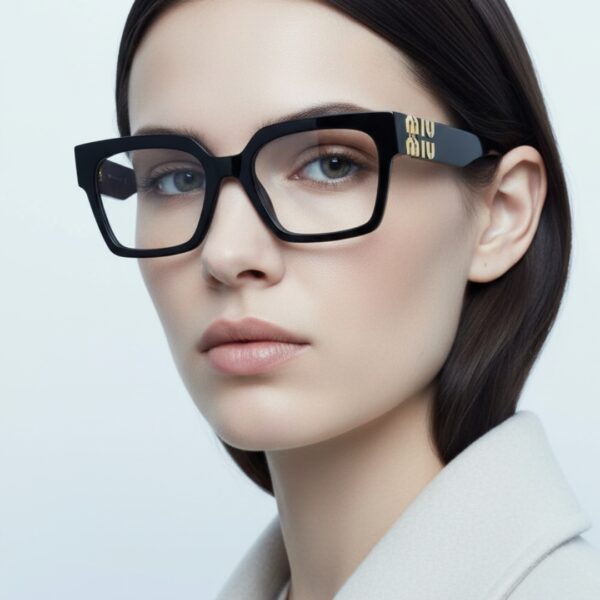 Lunettes de Vue Miu Miu VMU04U - AZZABIOPTIC Lunettes de vue femme Miu Miu modèle VMU04U, monture designer en acétate