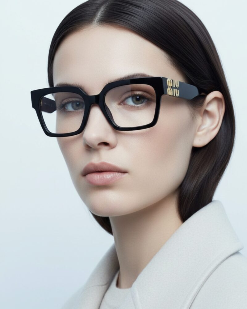 Lunettes de Vue Miu Miu VMU04U - AZZABIOPTIC Lunettes de vue femme Miu Miu modèle VMU04U, monture designer en acétate