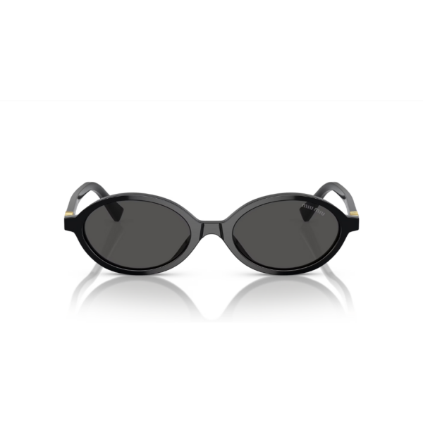 Lunettes de soleil femme Miu Miu modèle Regard MU 04ZS en acétate ovale