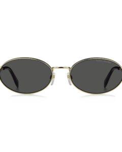 Lunettes de soleil femme Marc Jacobs MARC 806/S, modèle ovale en métal fabriqué en Italie