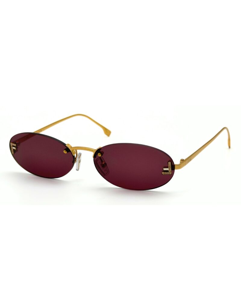 lunettes-soleil-fendi-first-crystal-fe4075us-3-4bordeaux-tunisie.jpg Lunettes de soleil femme FENDI First Crystal FE4075US bordeaux cristaux Tunisie AZZABI OPTIC