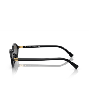 Lunettes de Soleil Miu Miu Regard MU 04ZS - AZZABIOPTIC Lunettes de soleil femme Miu Miu modèle Regard MU 04ZS en acétate ovale