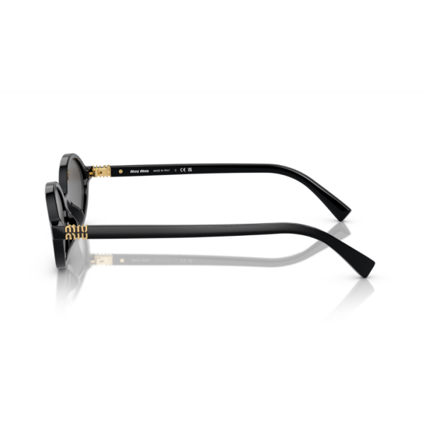 Lunettes de soleil femme Miu Miu modèle Regard MU 04ZS en acétate ovale