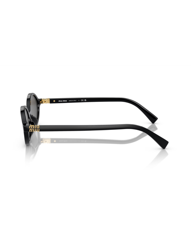 Lunettes de soleil femme Miu Miu modèle Regard MU 04ZS en acétate ovale