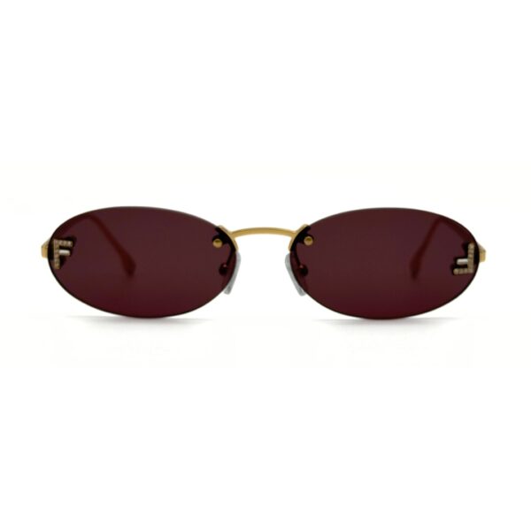 VTO lunettes-soleil-fendi-first-crystal-fe4075us-facebordeaux-tunisie.jpg Lunettes de soleil femme FENDI First Crystal FE4075US bordeaux cristaux Tunisie AZZABI OPTIC