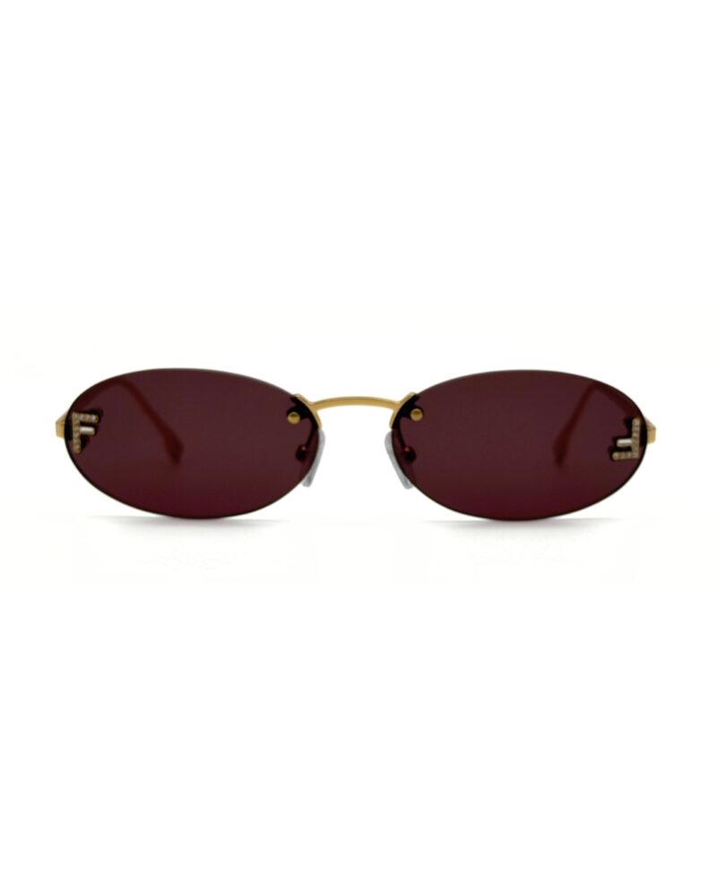 VTO lunettes-soleil-fendi-first-crystal-fe4075us-facebordeaux-tunisie.jpg Lunettes de soleil femme FENDI First Crystal FE4075US bordeaux cristaux Tunisie AZZABI OPTIC