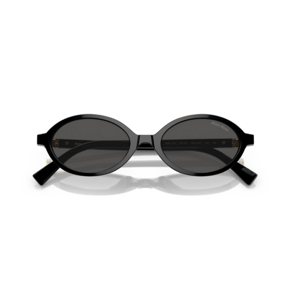 Lunettes de soleil femme Miu Miu modèle Regard MU 04ZS en acétate ovale