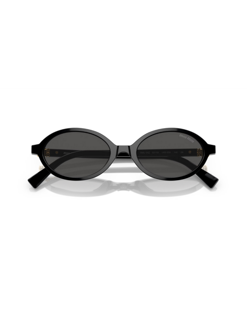 Lunettes de soleil femme Miu Miu modèle Regard MU 04ZS en acétate ovale