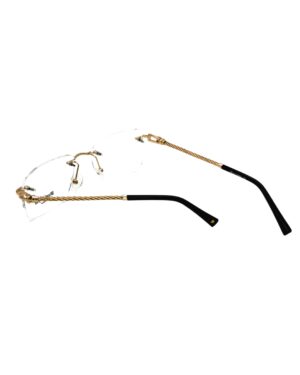Lunettes sans cadre Blue Eyes Percée - Doré Lunettes de vue sans cadre Blue Eyes Percée, finition dorée, monture rectangulaire légère